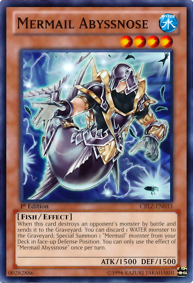 Mermail Abyssnose [CBLZ-EN033] Common | Jomio and Rueliete's Cards and Comics