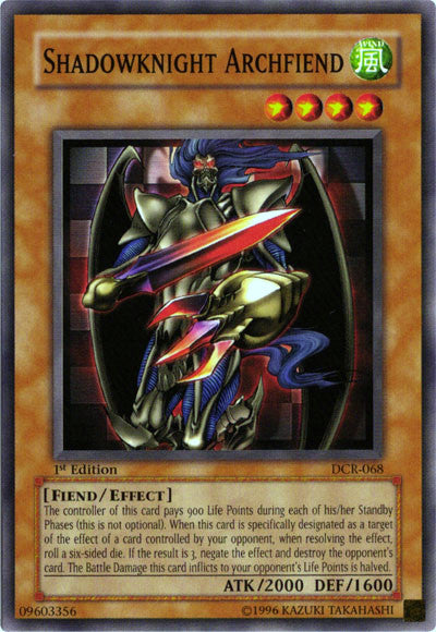 Shadowknight Archfiend [DCR-068] Common | Jomio and Rueliete's Cards and Comics