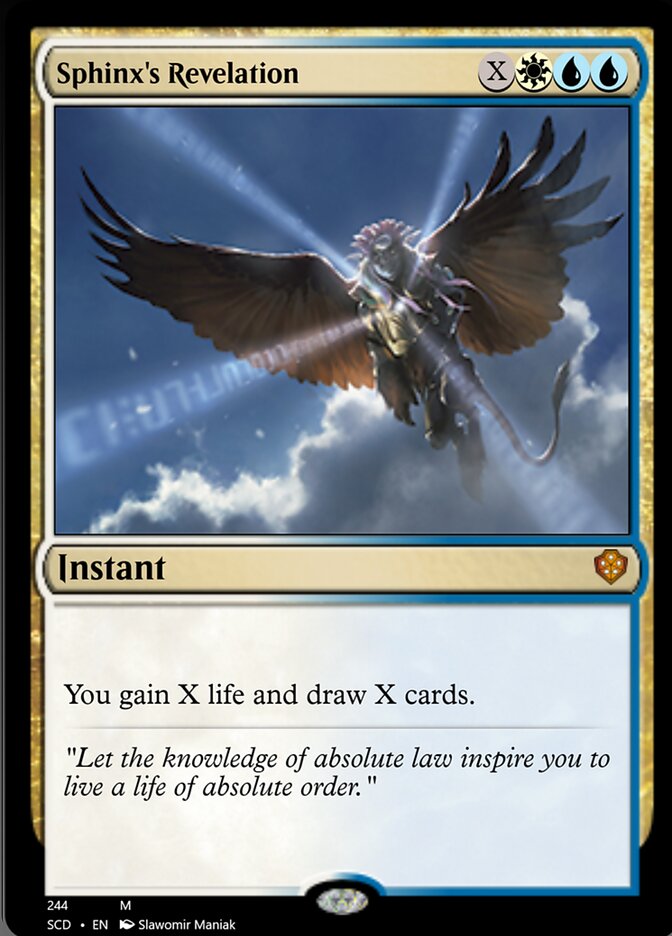 Sphinx's Revelation [Starter Commander Decks] | Jomio and Rueliete's Cards and Comics