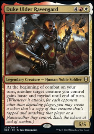 Duke Ulder Ravengard [Commander Legends: Battle for Baldur's Gate] | Jomio and Rueliete's Cards and Comics