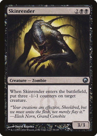 Skinrender [Scars of Mirrodin] | Jomio and Rueliete's Cards and Comics