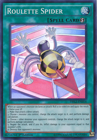 Roulette Spider [DRL2-EN014] Super Rare | Jomio and Rueliete's Cards and Comics