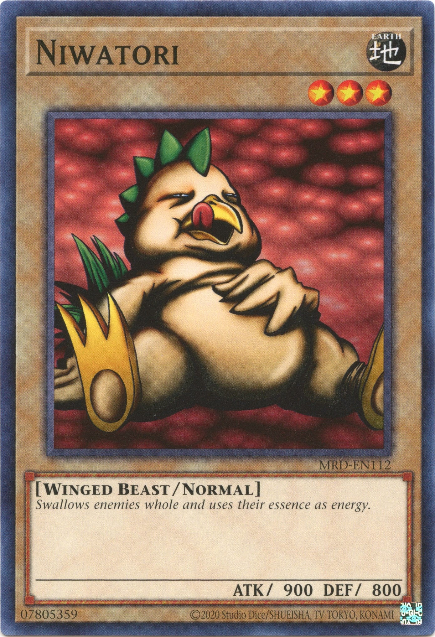 Niwatori (25th Anniversary) [MRD-EN112] Common | Jomio and Rueliete's Cards and Comics
