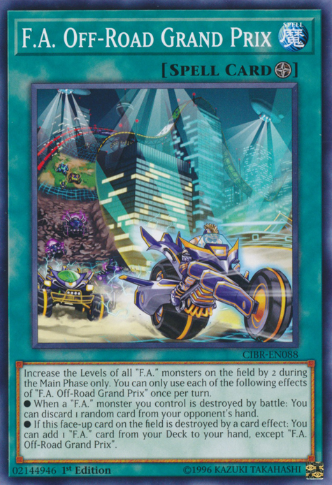 F.A. Off-Road Grand Prix [CIBR-EN088] Common | Jomio and Rueliete's Cards and Comics