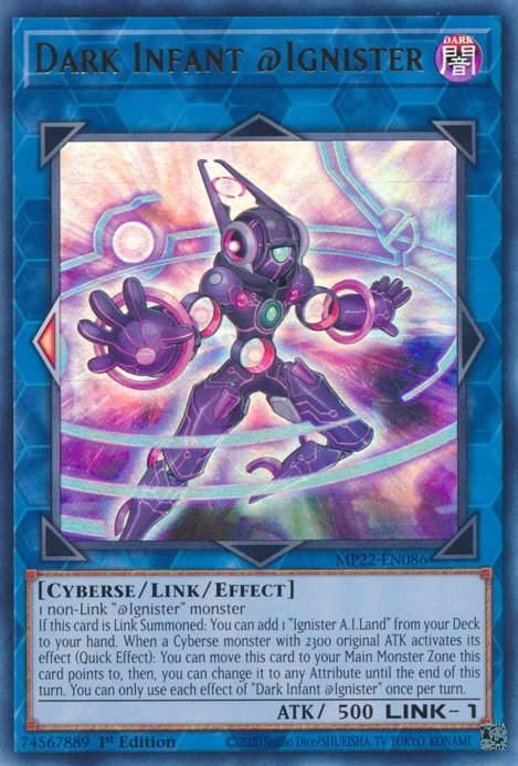 Dark Infant @Ignister [MP22-EN086] Ultra Rare | Jomio and Rueliete's Cards and Comics