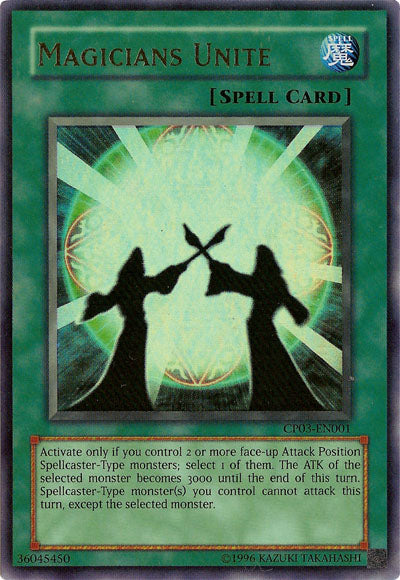 Magician's Unite [CP03-EN001] Ultra Rare | Jomio and Rueliete's Cards and Comics