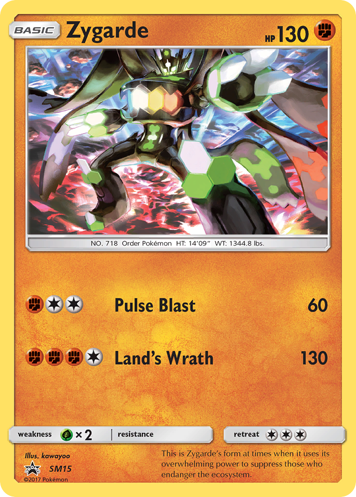 Zygarde (SM15) [Sun & Moon: Black Star Promos] | Jomio and Rueliete's Cards and Comics