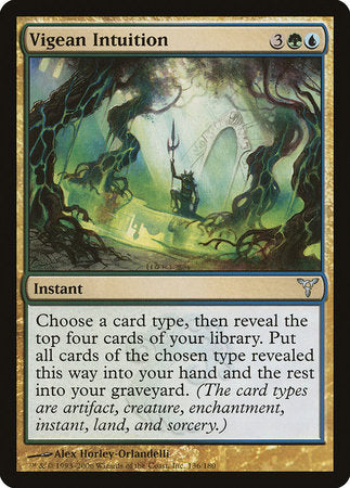 Vigean Intuition [Dissension] | Jomio and Rueliete's Cards and Comics