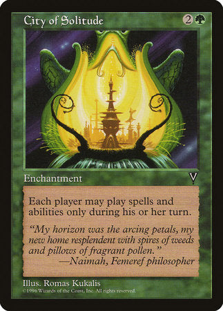 City of Solitude [Visions] | Jomio and Rueliete's Cards and Comics