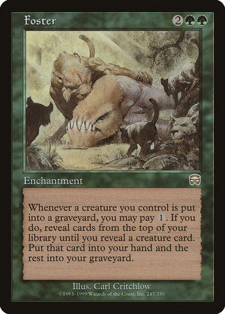 Foster [Mercadian Masques] | Jomio and Rueliete's Cards and Comics