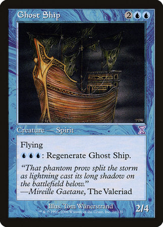 Ghost Ship [Time Spiral Timeshifted] | Jomio and Rueliete's Cards and Comics