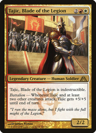 Tajic, Blade of the Legion [Dragon's Maze] | Jomio and Rueliete's Cards and Comics