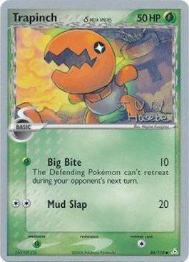 Trapinch (84/110) (Delta Species) (Flyvees - Jun Hasebe) [World Championships 2007] | Jomio and Rueliete's Cards and Comics