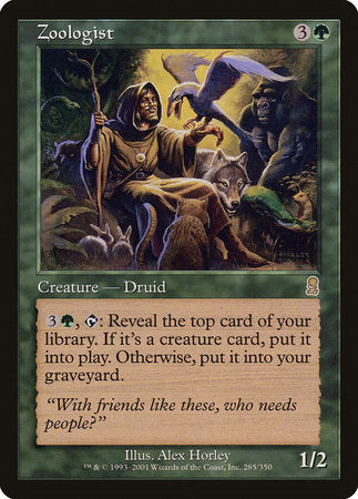 Zoologist [Odyssey] | Jomio and Rueliete's Cards and Comics