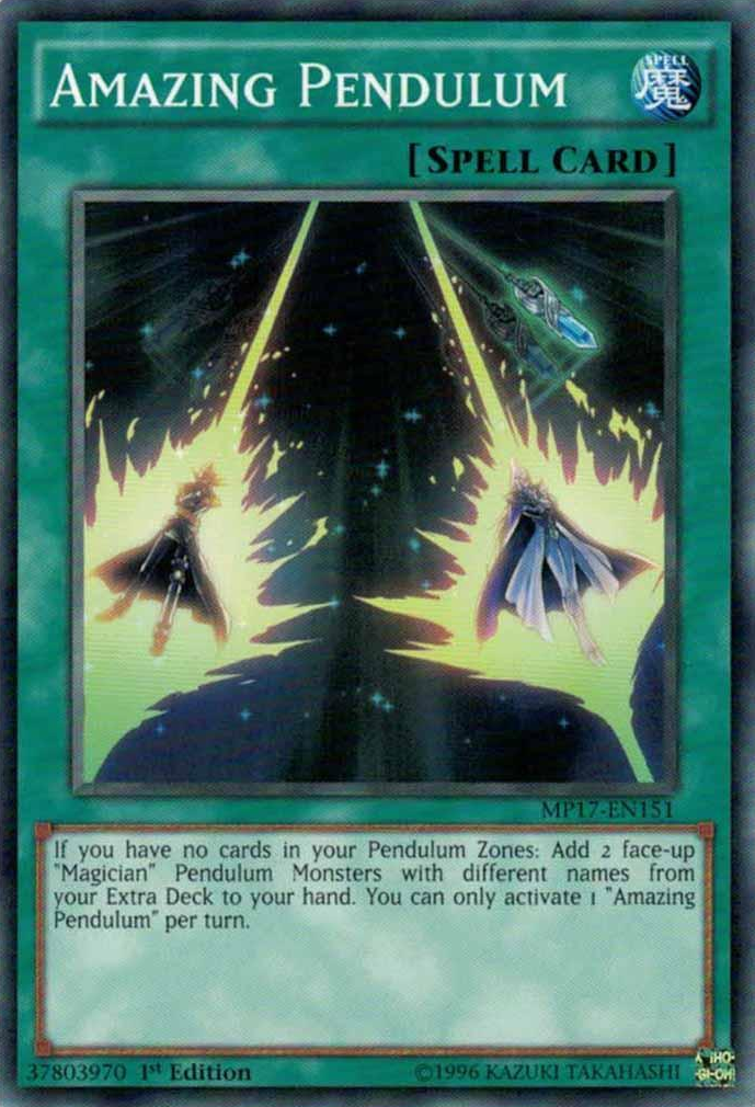 Amazing Pendulum [MP17-EN151] Common | Jomio and Rueliete's Cards and Comics