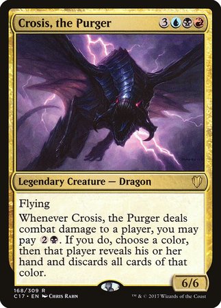 Crosis, the Purger [Commander 2017] | Jomio and Rueliete's Cards and Comics