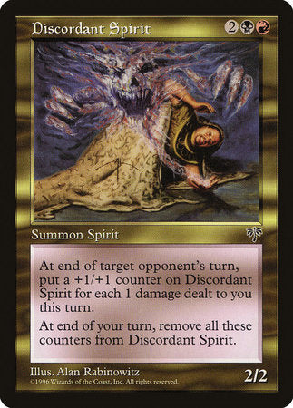 Discordant Spirit [Mirage] | Jomio and Rueliete's Cards and Comics