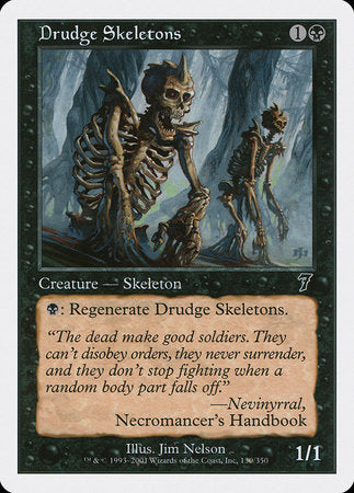 Drudge Skeletons [Seventh Edition] | Jomio and Rueliete's Cards and Comics
