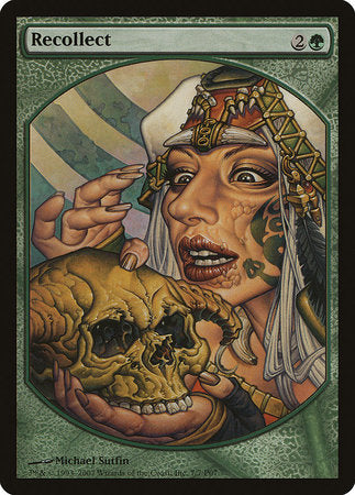 Recollect [Magic Player Rewards 2007] | Jomio and Rueliete's Cards and Comics