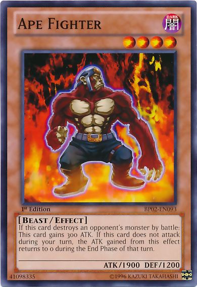 Ape Fighter [BP02-EN093] Mosaic Rare | Jomio and Rueliete's Cards and Comics