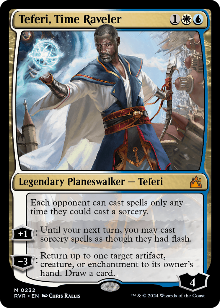 Teferi, Time Raveler [Ravnica Remastered] | Jomio and Rueliete's Cards and Comics