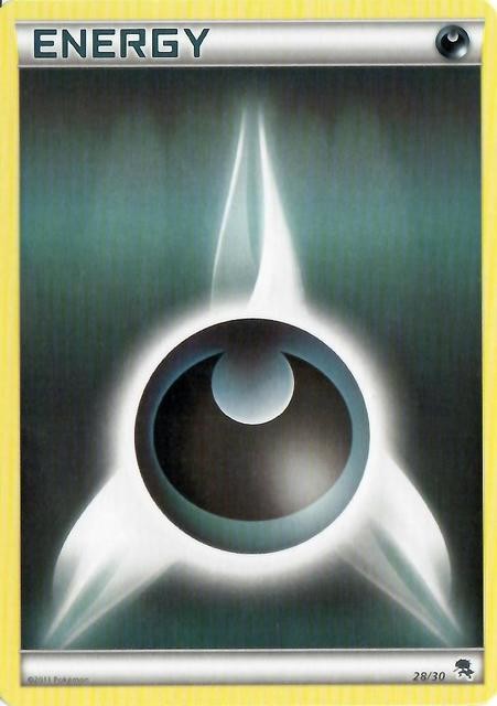 Darkness Energy (28/30) [Black & White: Trainer Kit - Zoroark] | Jomio and Rueliete's Cards and Comics