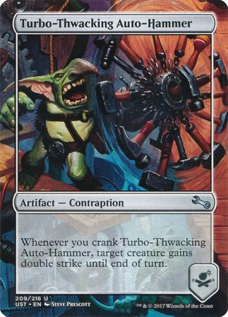 Turbo-Thwacking Auto-Hammer [Unstable] | Jomio and Rueliete's Cards and Comics