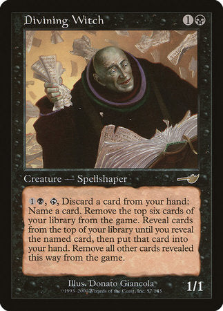 Divining Witch [Nemesis] | Jomio and Rueliete's Cards and Comics