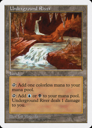 Underground River [Fifth Edition] | Jomio and Rueliete's Cards and Comics