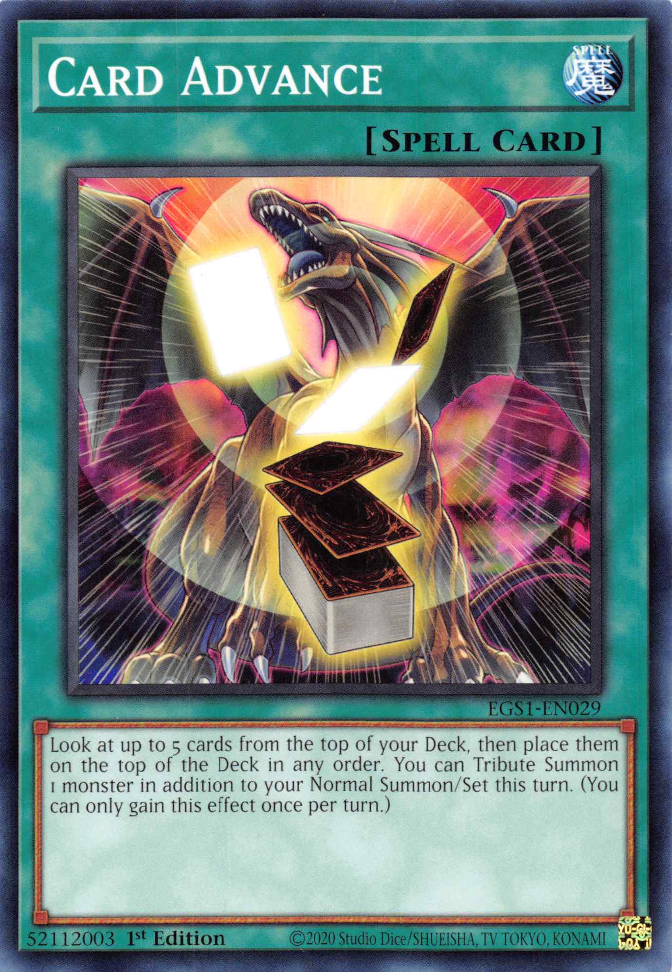 Card Advance [EGS1-EN029] Common | Jomio and Rueliete's Cards and Comics