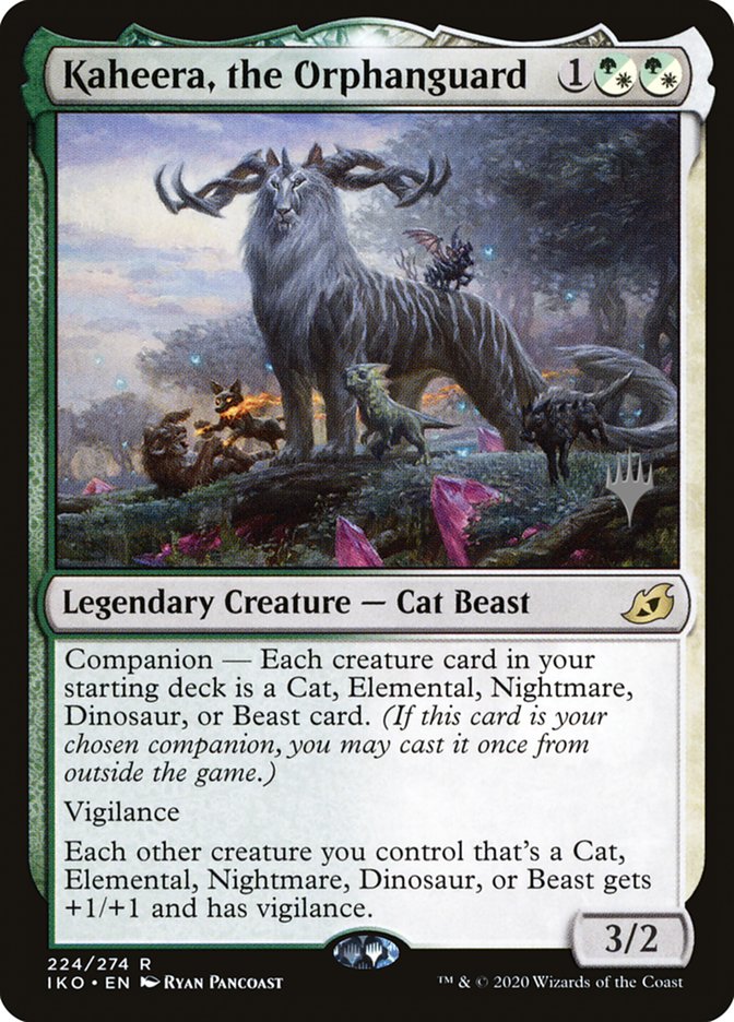 Kaheera, the Orphanguard (Promo Pack) [Ikoria: Lair of Behemoths Promos] | Jomio and Rueliete's Cards and Comics