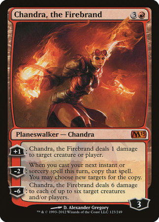 Chandra, the Firebrand [Magic 2013] | Jomio and Rueliete's Cards and Comics