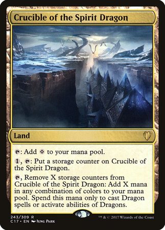 Crucible of the Spirit Dragon [Commander 2017] | Jomio and Rueliete's Cards and Comics