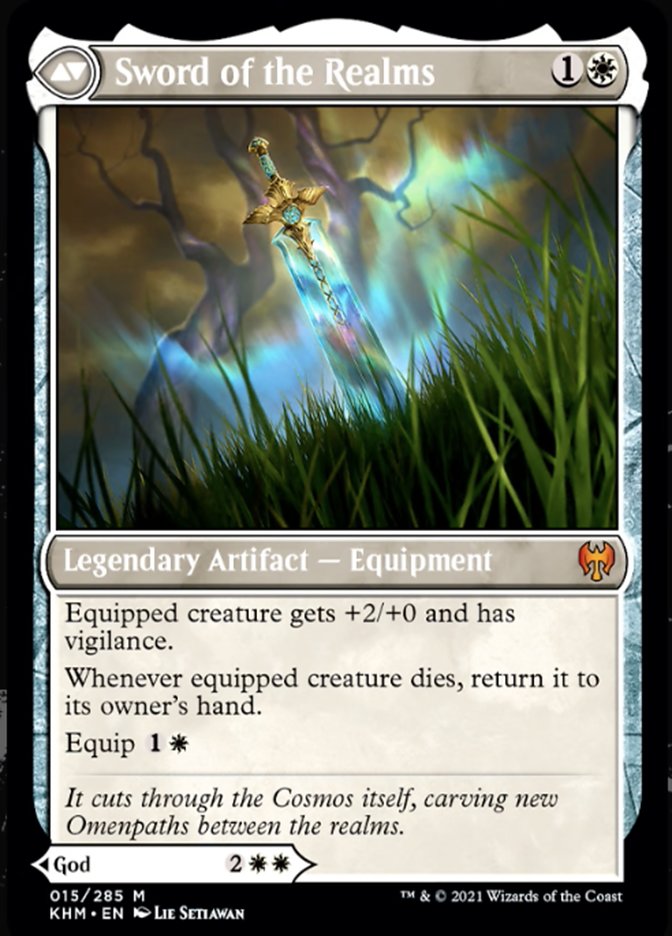 Halvar, God of Battle // Sword of the Realms [Kaldheim] | Jomio and Rueliete's Cards and Comics
