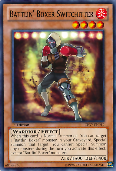 Battlin' Boxer Switchitter [LTGY-EN019] Common | Jomio and Rueliete's Cards and Comics