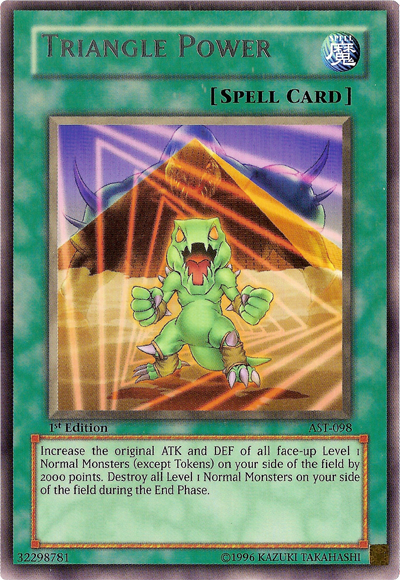 Triangle Power [AST-098] Rare | Jomio and Rueliete's Cards and Comics