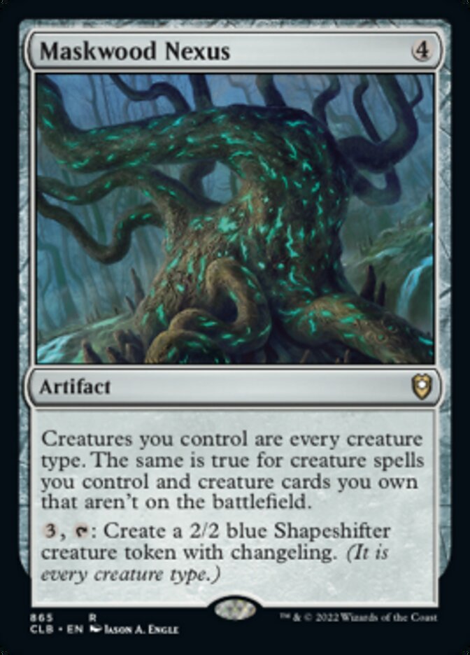 Maskwood Nexus [Commander Legends: Battle for Baldur's Gate] | Jomio and Rueliete's Cards and Comics