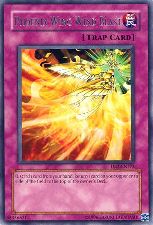 Phoenix Wing Wind Blast [DR3-EN173] Rare | Jomio and Rueliete's Cards and Comics
