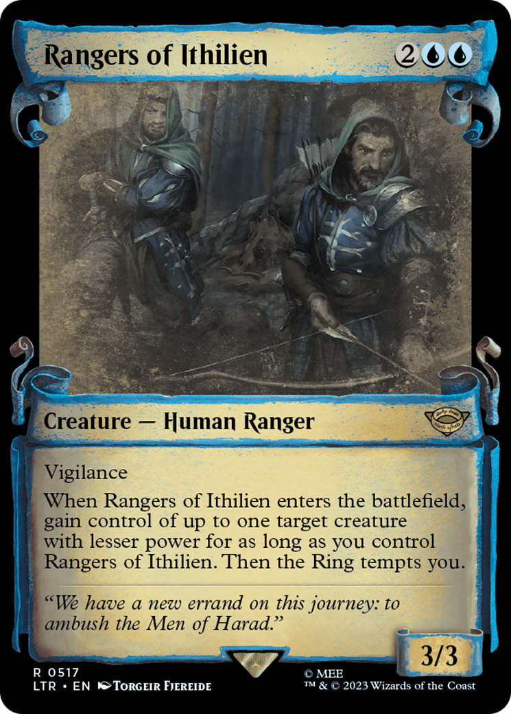 Rangers of Ithilien [The Lord of the Rings: Tales of Middle-Earth Showcase Scrolls] | Jomio and Rueliete's Cards and Comics