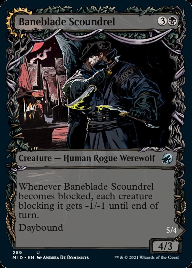 Baneblade Scoundrel // Baneclaw Marauder (Showcase Equinox) [Innistrad: Midnight Hunt] | Jomio and Rueliete's Cards and Comics