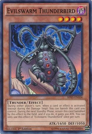 Evilswarm Thunderbird [BP03-EN104] Common | Jomio and Rueliete's Cards and Comics