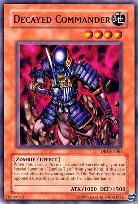 Decayed Commander [DR1-EN065] Common | Jomio and Rueliete's Cards and Comics