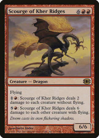 Scourge of Kher Ridges [Future Sight] | Jomio and Rueliete's Cards and Comics