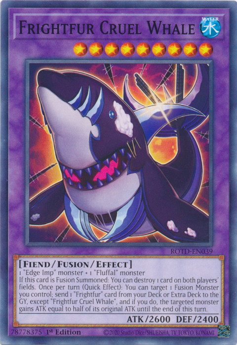 Frightfur Cruel Whale [ROTD-EN039] Common | Jomio and Rueliete's Cards and Comics