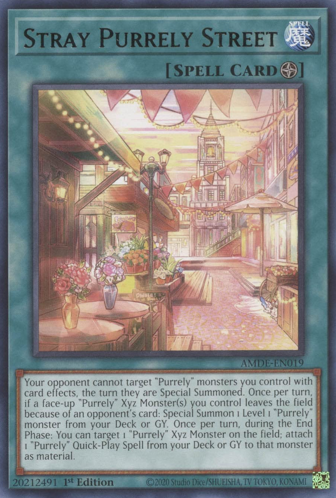 Stray Purrely Street [AMDE-EN019] Rare | Jomio and Rueliete's Cards and Comics