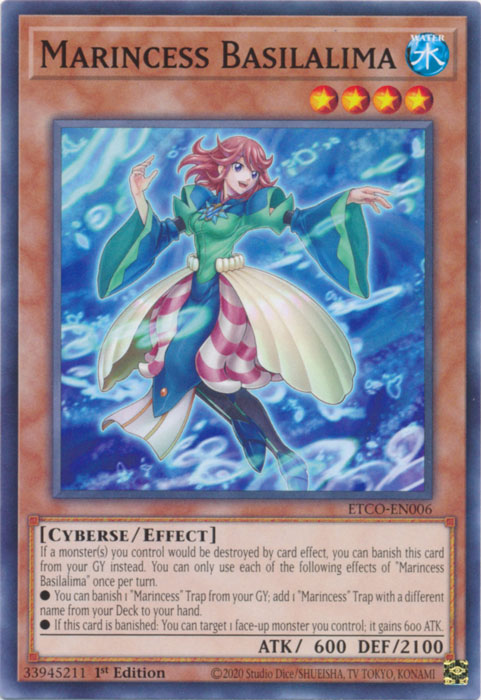Marincess Basilalima [ETCO-EN006] Common | Jomio and Rueliete's Cards and Comics