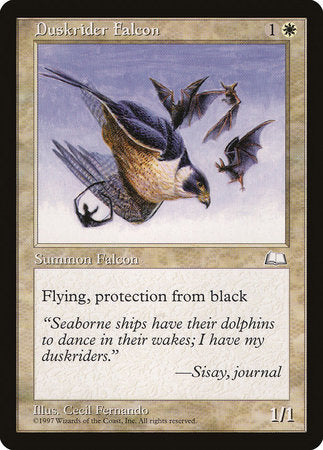 Duskrider Falcon [Weatherlight] | Jomio and Rueliete's Cards and Comics