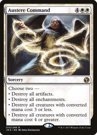 Austere Command [Iconic Masters] | Jomio and Rueliete's Cards and Comics