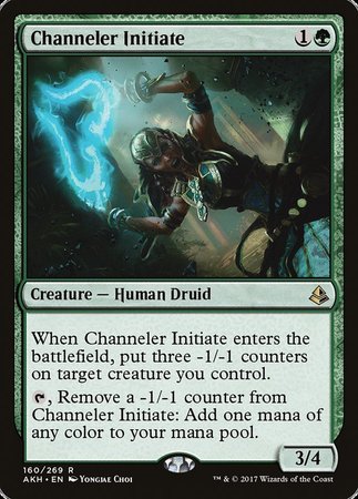 Channeler Initiate [Amonkhet] | Jomio and Rueliete's Cards and Comics