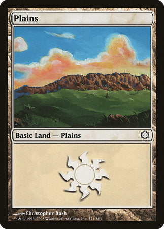 Plains (371) [Coldsnap Theme Decks] | Jomio and Rueliete's Cards and Comics
